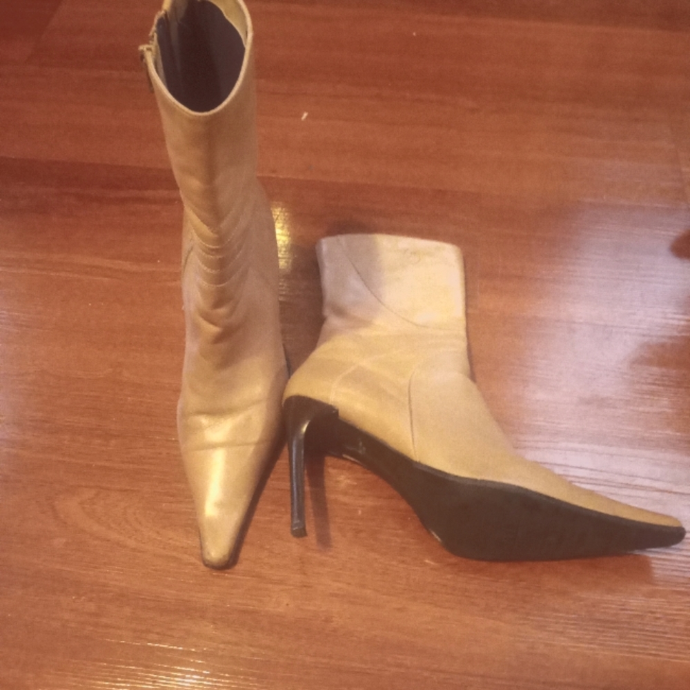 Bronx zipper stiletto boots
